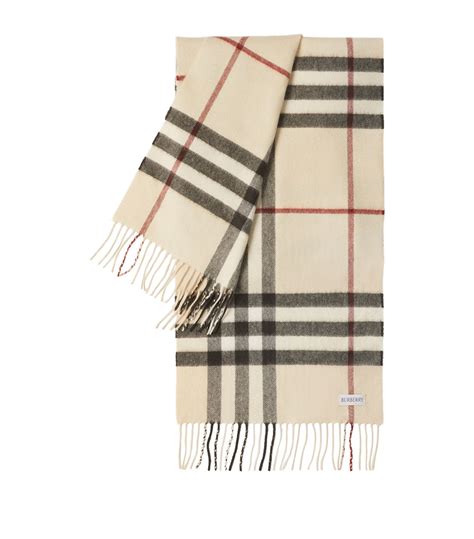 burberry scarf wool cashmere|Burberry cashmere check scarf price.